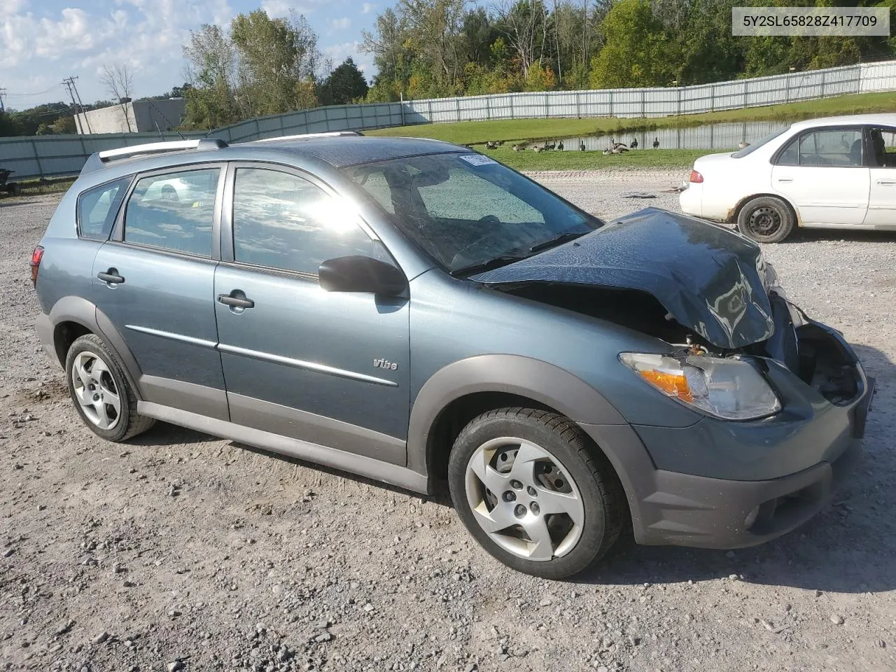 2008 Pontiac Vibe VIN: 5Y2SL65828Z417709 Lot: 71159824