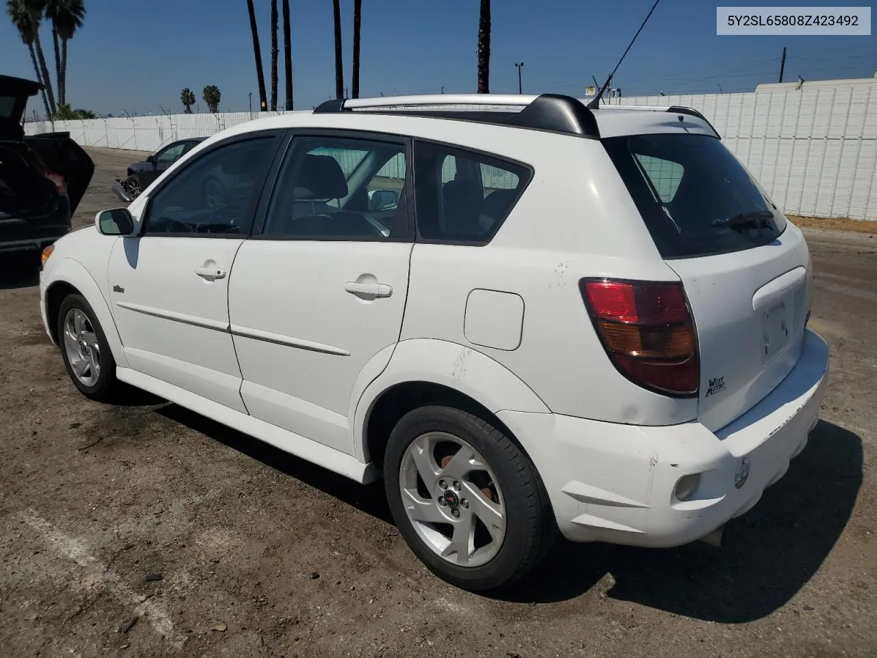 2008 Pontiac Vibe VIN: 5Y2SL65808Z423492 Lot: 73246444