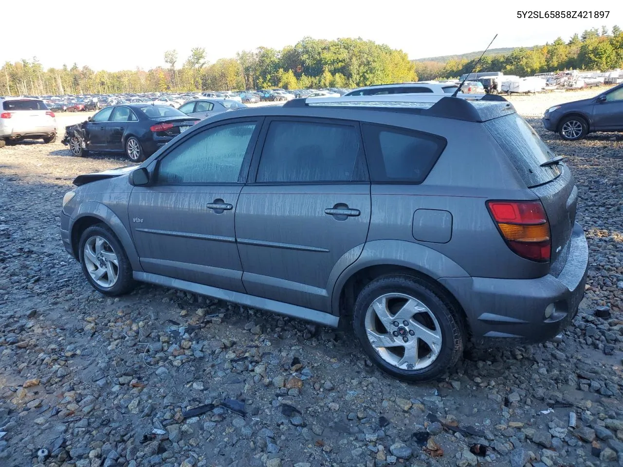 2008 Pontiac Vibe VIN: 5Y2SL65858Z421897 Lot: 73366614