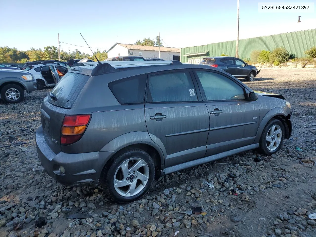 2008 Pontiac Vibe VIN: 5Y2SL65858Z421897 Lot: 73366614