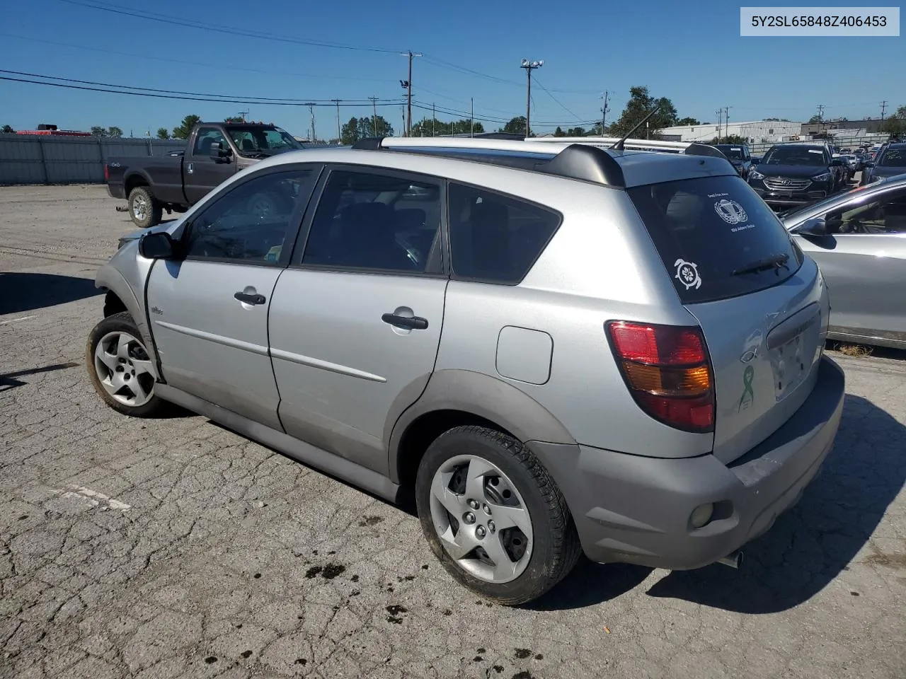 2008 Pontiac Vibe VIN: 5Y2SL65848Z406453 Lot: 74076514