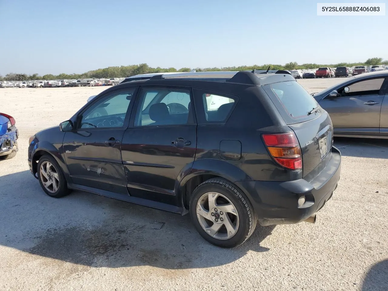 2008 Pontiac Vibe VIN: 5Y2SL65888Z406083 Lot: 75762594