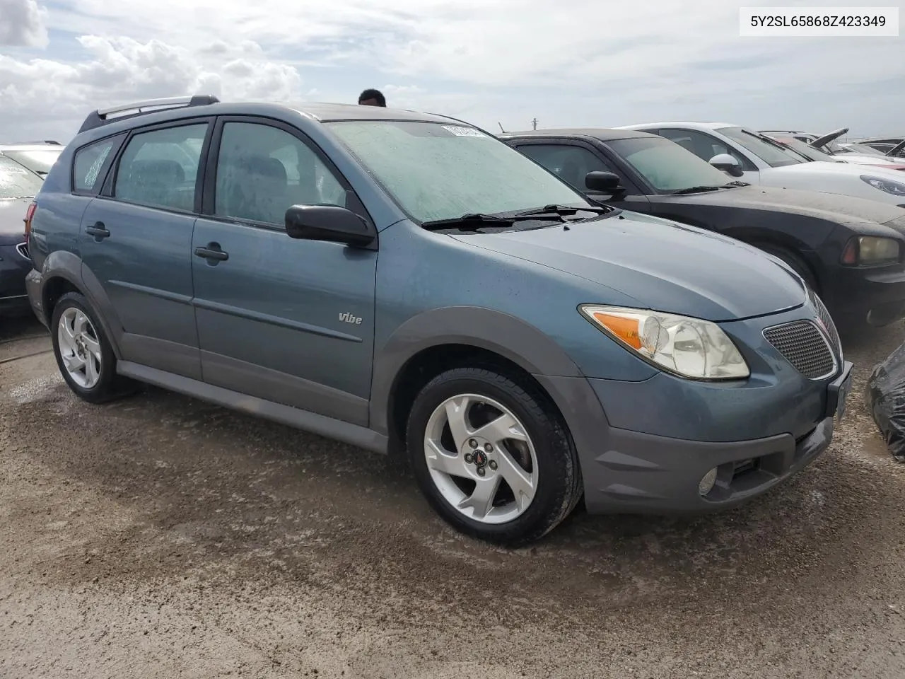 2008 Pontiac Vibe VIN: 5Y2SL65868Z423349 Lot: 76124734