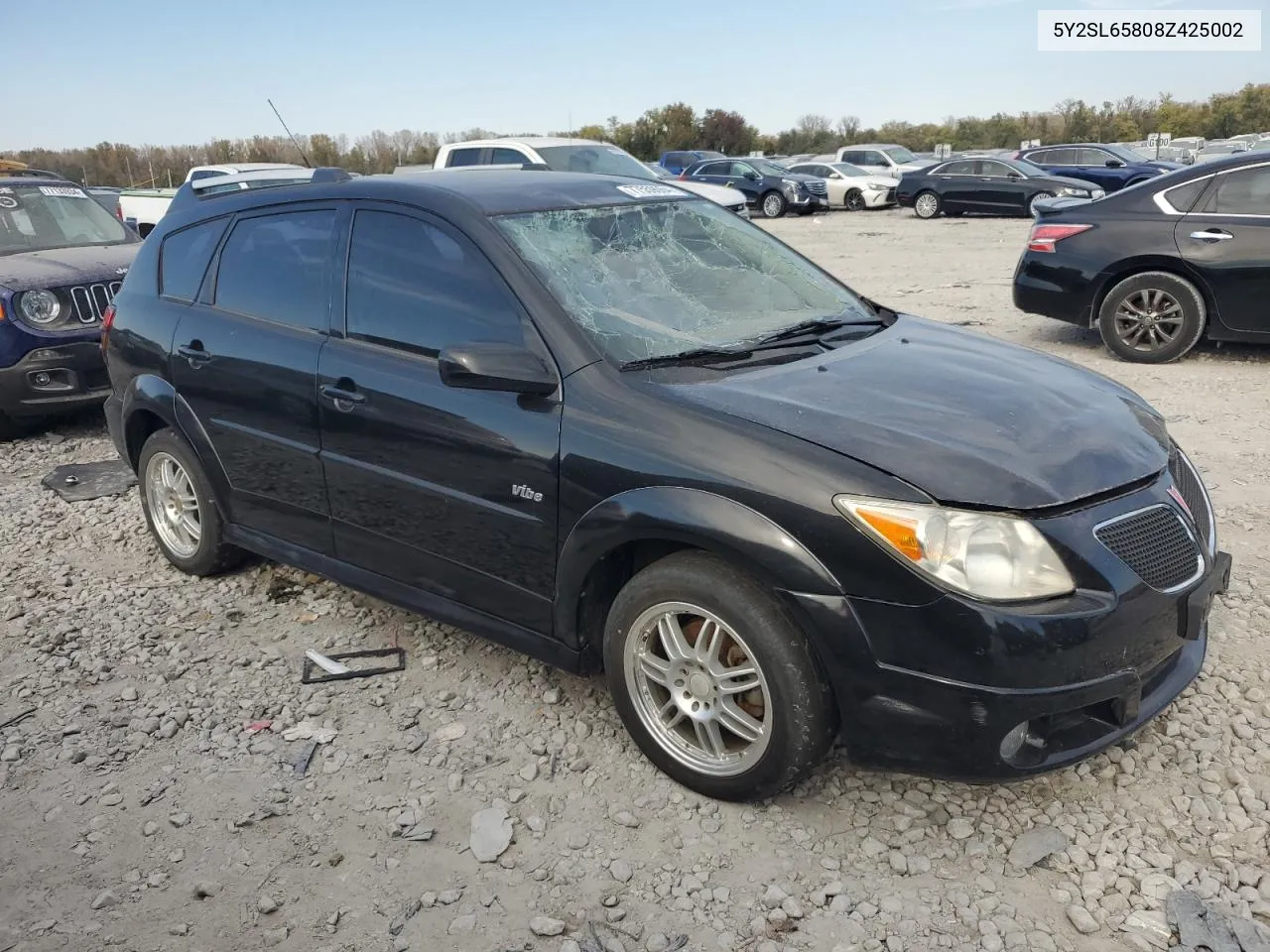 2008 Pontiac Vibe VIN: 5Y2SL65808Z425002 Lot: 77559064