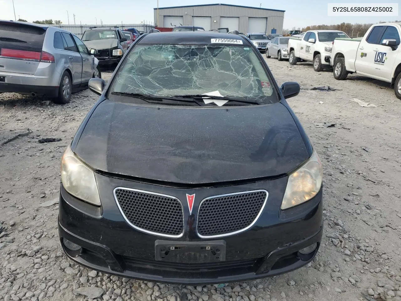 2008 Pontiac Vibe VIN: 5Y2SL65808Z425002 Lot: 77559064