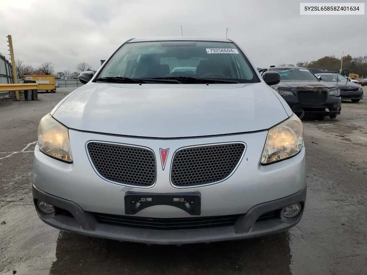 2008 Pontiac Vibe VIN: 5Y2SL65858Z401634 Lot: 79256604