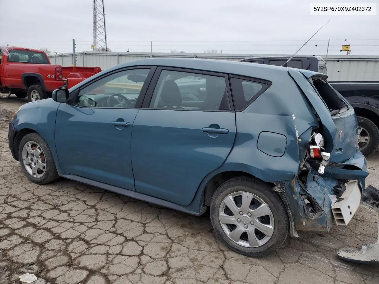 2009 Pontiac Vibe VIN: 5Y2SP670X9Z402372 Lot: 44399264