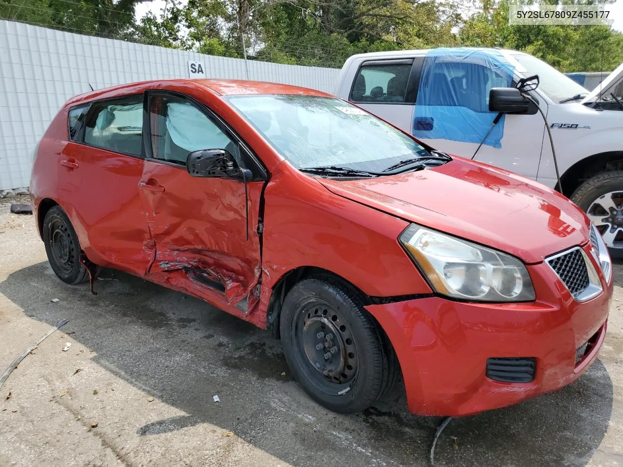 5Y2SL67809Z455177 2009 Pontiac Vibe