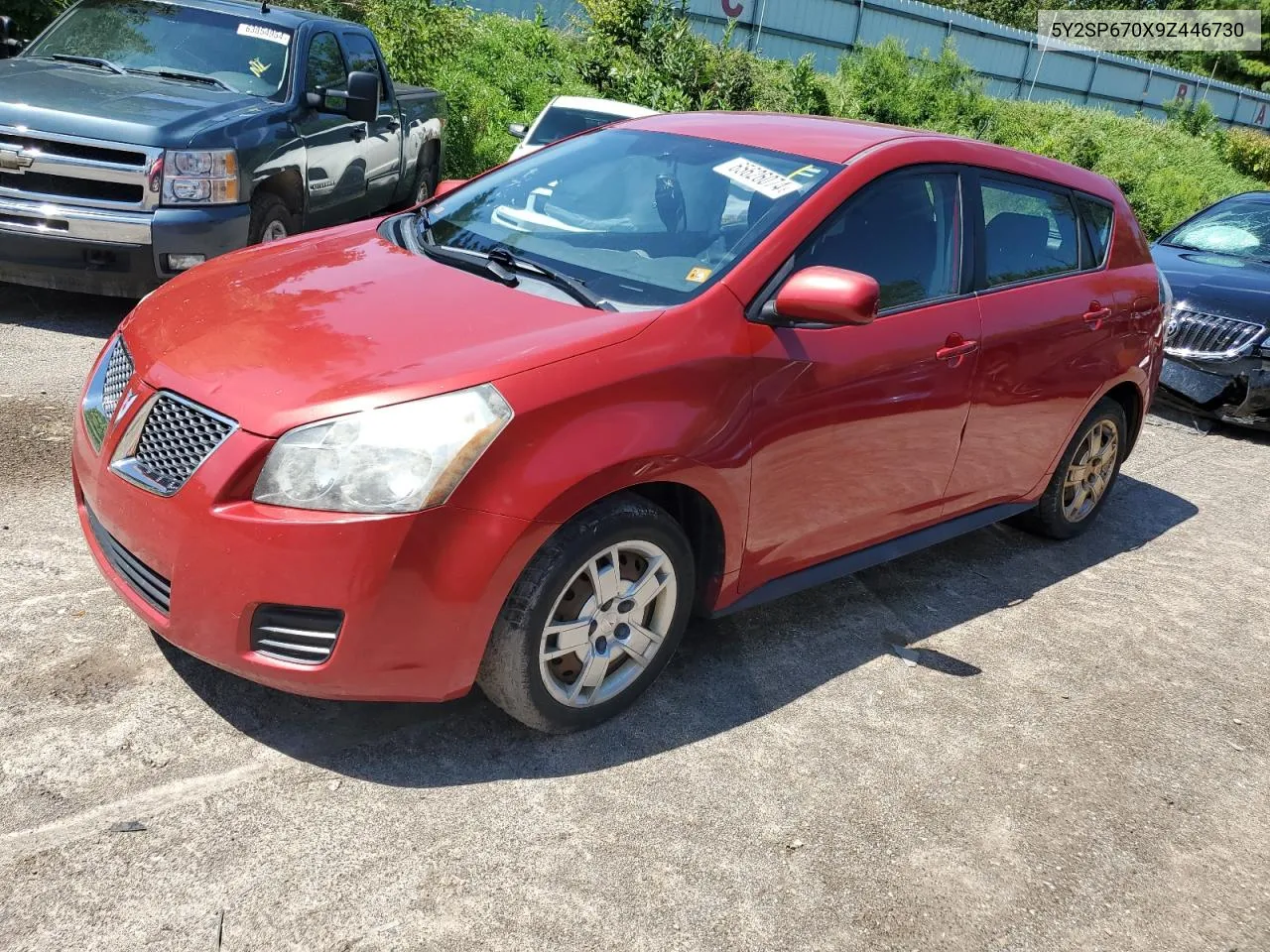 2009 Pontiac Vibe VIN: 5Y2SP670X9Z446730 Lot: 65626074