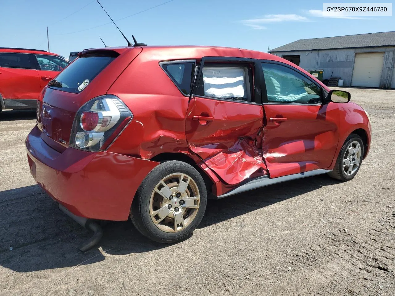 2009 Pontiac Vibe VIN: 5Y2SP670X9Z446730 Lot: 65626074