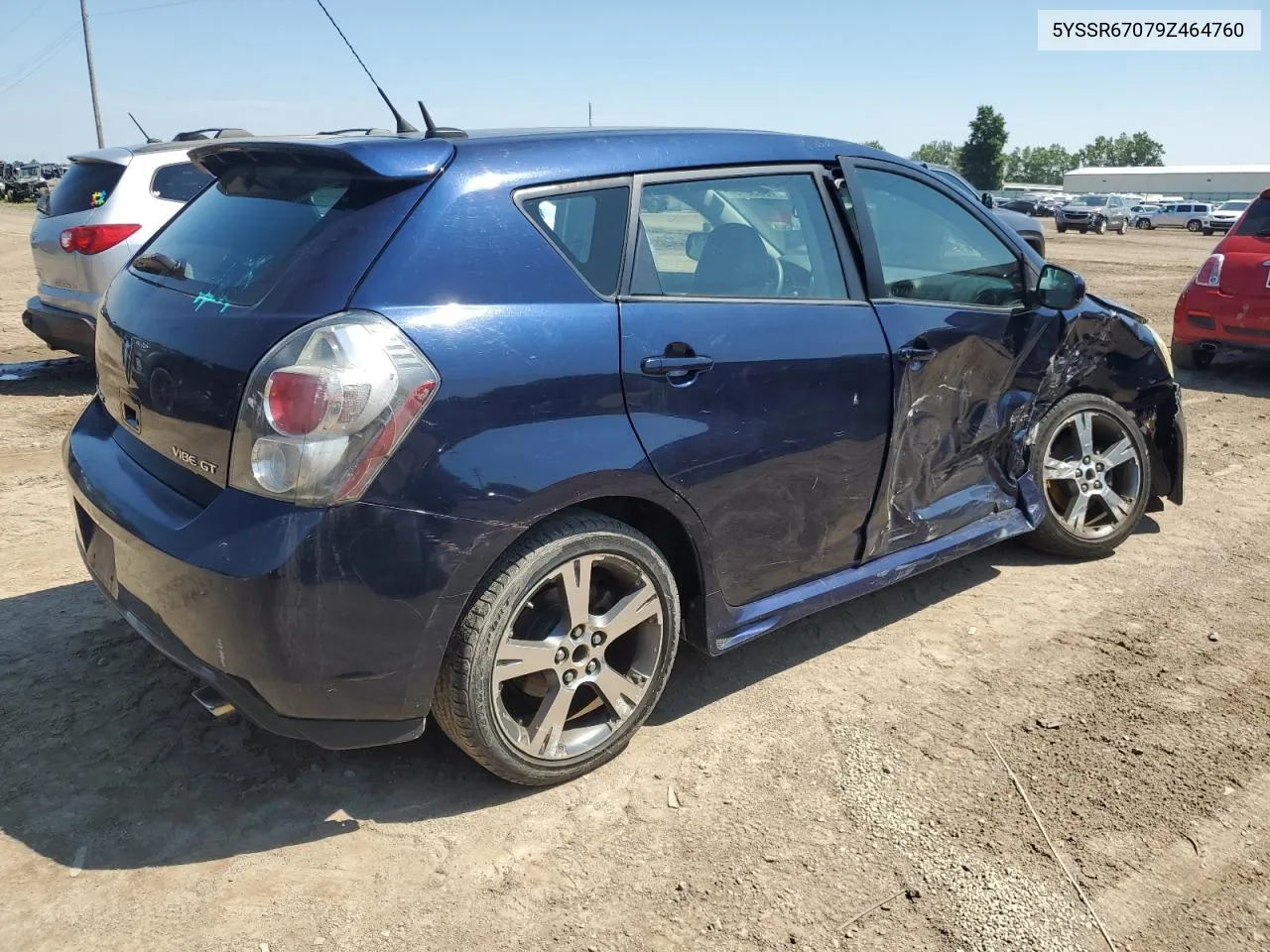 2009 Pontiac Vibe Gt VIN: 5YSSR67079Z464760 Lot: 65950754