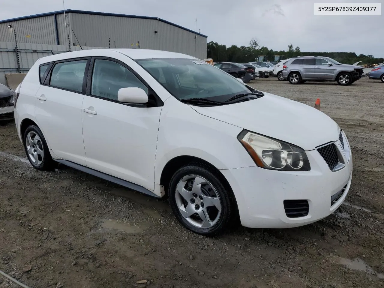 5Y2SP67839Z409377 2009 Pontiac Vibe