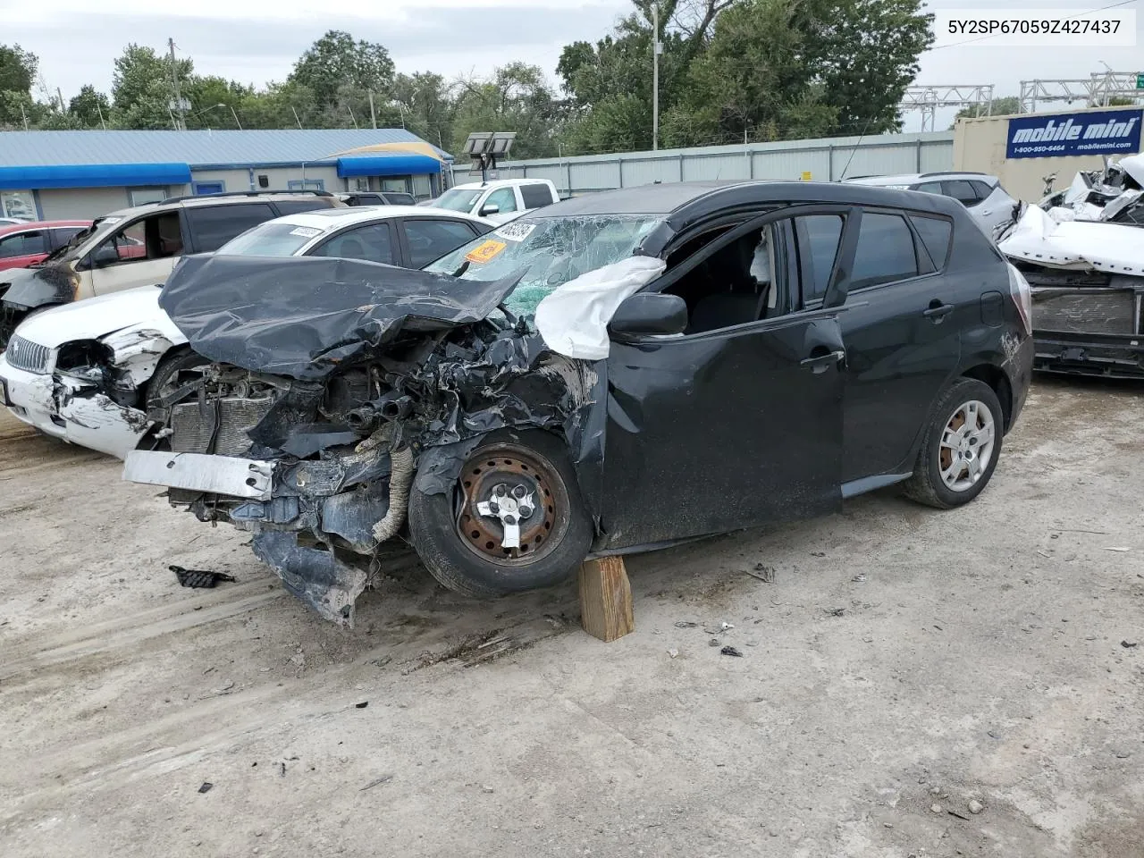 2009 Pontiac Vibe VIN: 5Y2SP67059Z427437 Lot: 66543194