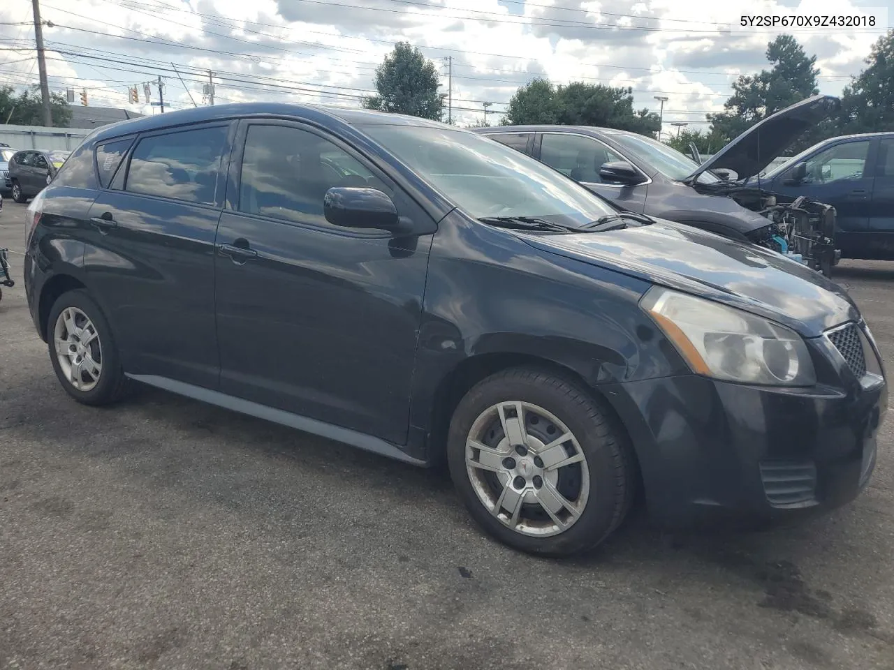 2009 Pontiac Vibe VIN: 5Y2SP670X9Z432018 Lot: 67419094