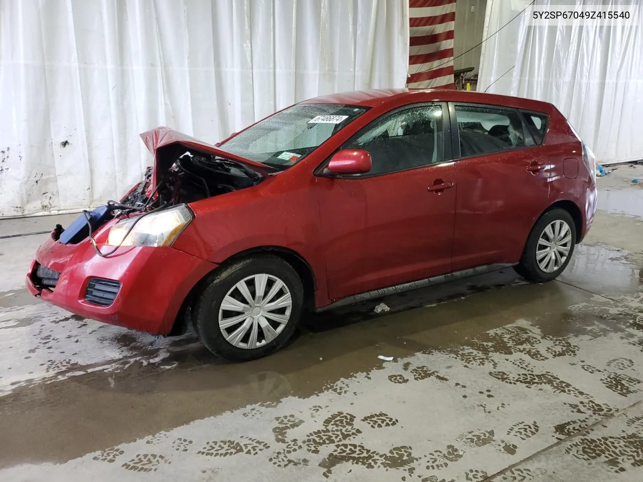 2009 Pontiac Vibe VIN: 5Y2SP67049Z415540 Lot: 67486874