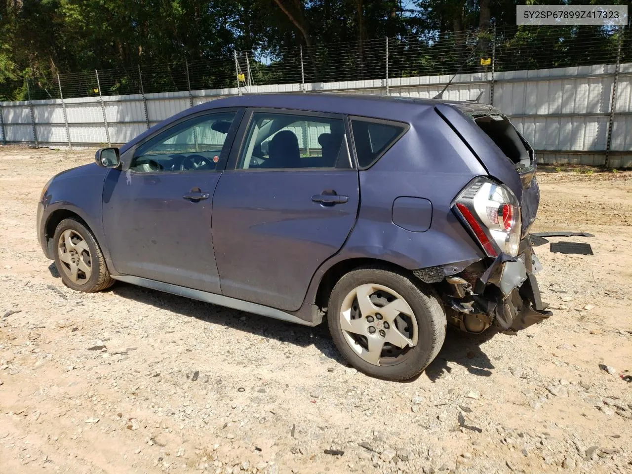 5Y2SP67899Z417323 2009 Pontiac Vibe