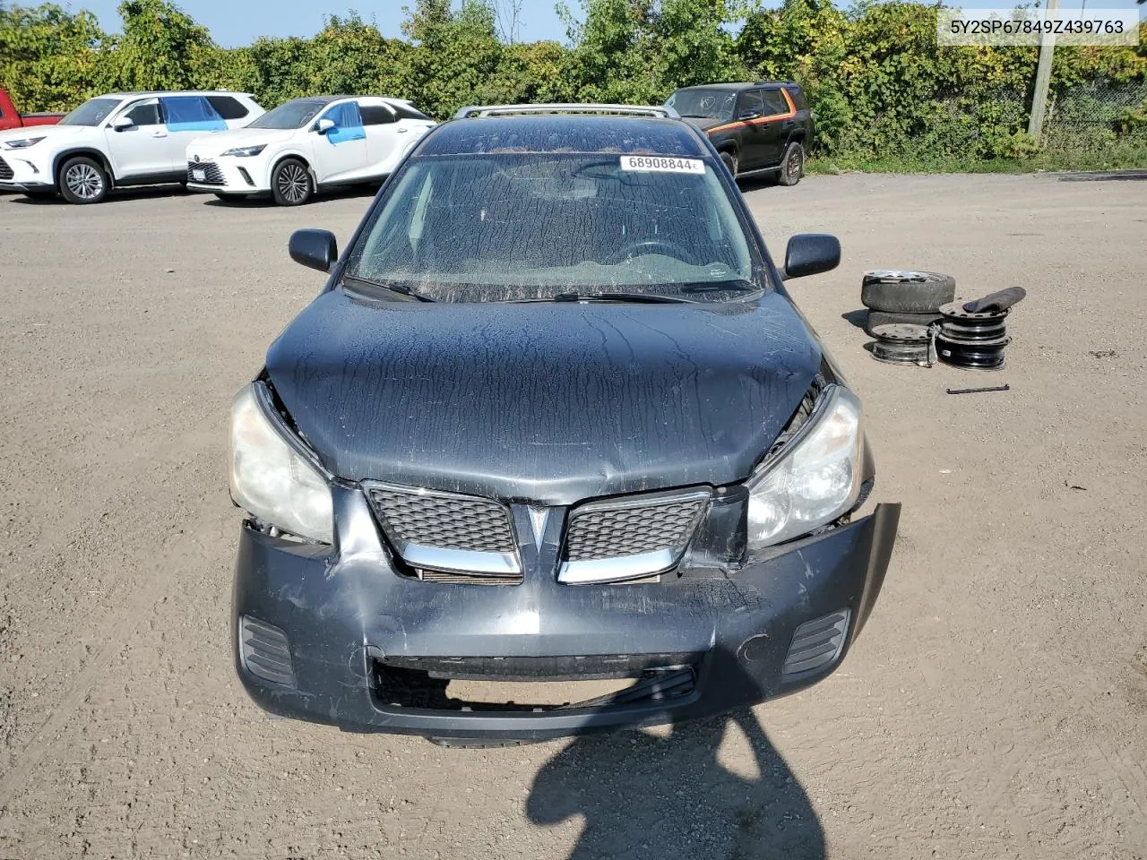 2009 Pontiac Vibe VIN: 5Y2SP67849Z439763 Lot: 68908844