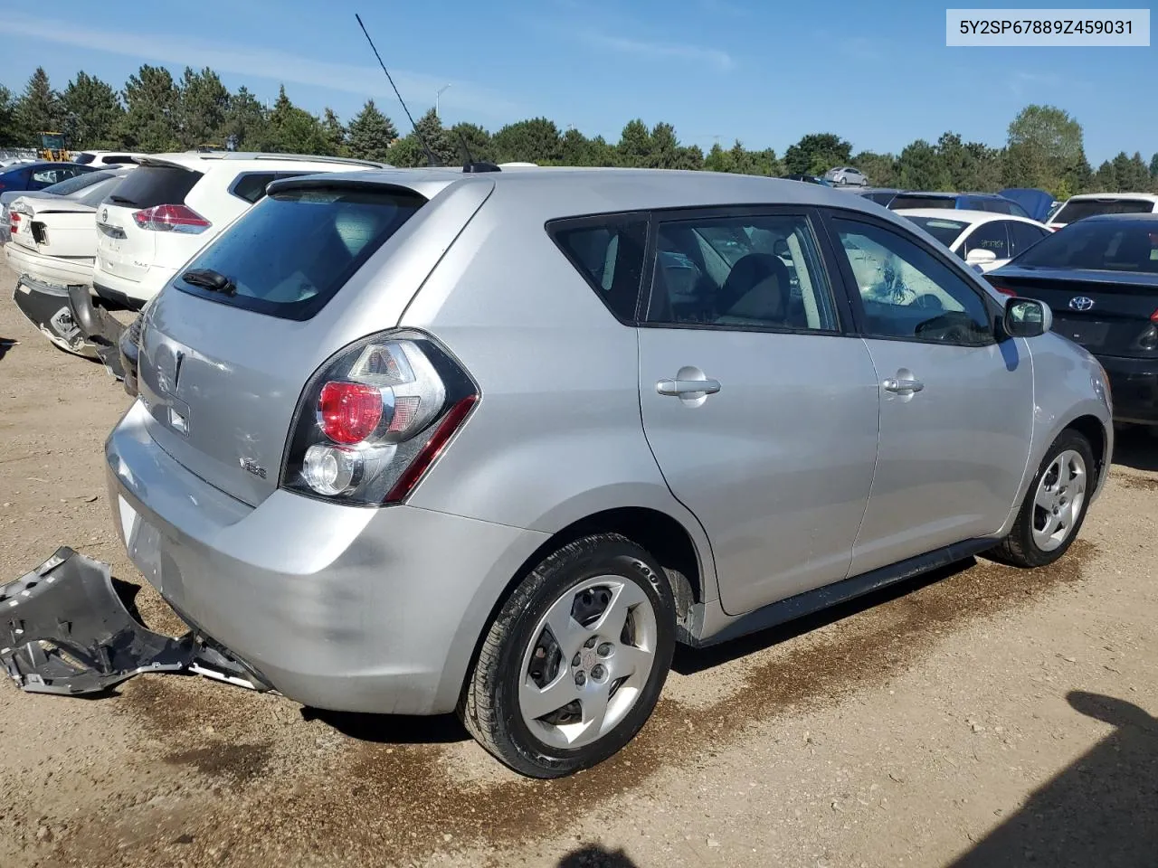 2009 Pontiac Vibe VIN: 5Y2SP67889Z459031 Lot: 69759984