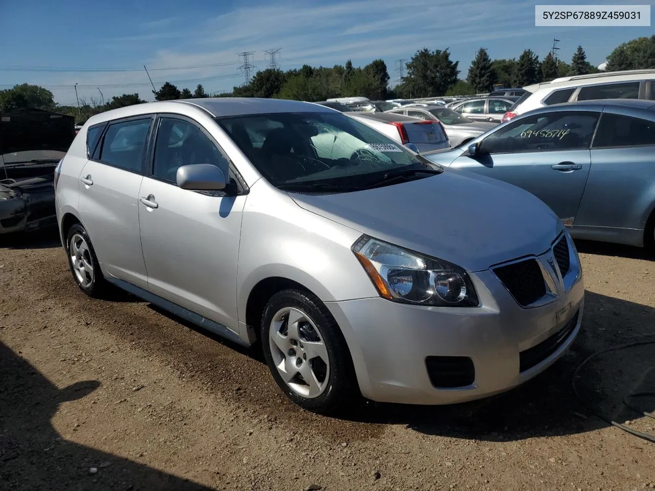 2009 Pontiac Vibe VIN: 5Y2SP67889Z459031 Lot: 69759984