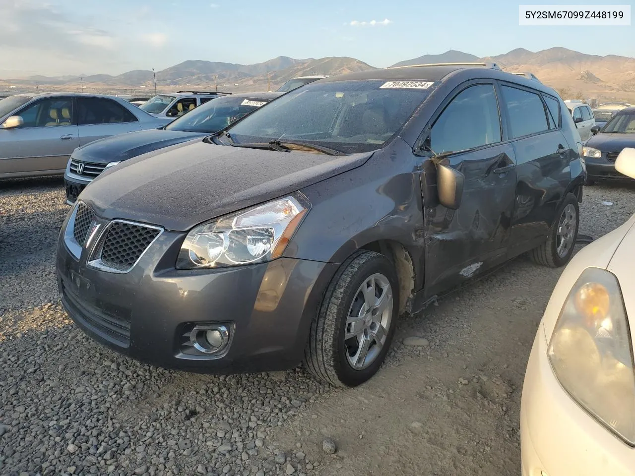 5Y2SM67099Z448199 2009 Pontiac Vibe