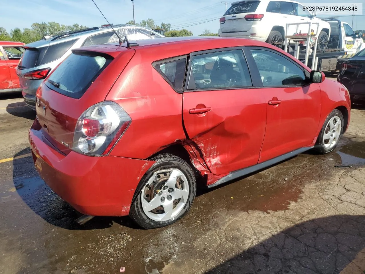 2009 Pontiac Vibe VIN: 5Y2SP67819Z454348 Lot: 70782724