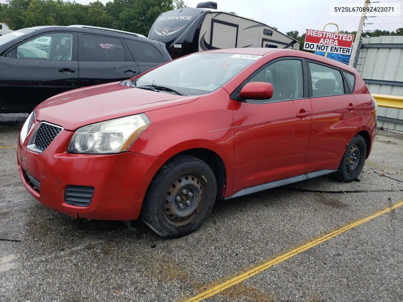 2009 Pontiac Vibe VIN: 5Y2SL67089Z423071 Lot: 71074793