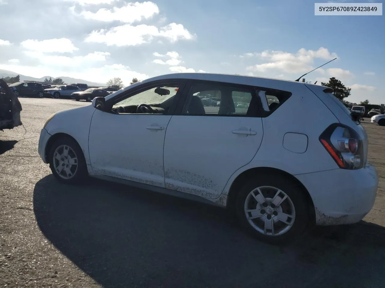 2009 Pontiac Vibe VIN: 5Y2SP67089Z423849 Lot: 71302914