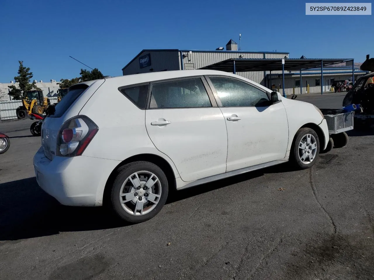 2009 Pontiac Vibe VIN: 5Y2SP67089Z423849 Lot: 71302914