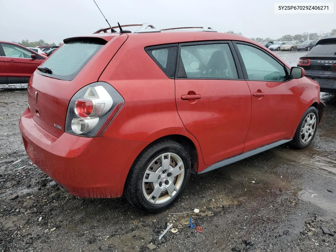 2009 Pontiac Vibe VIN: 5Y2SP67029Z406271 Lot: 72044934