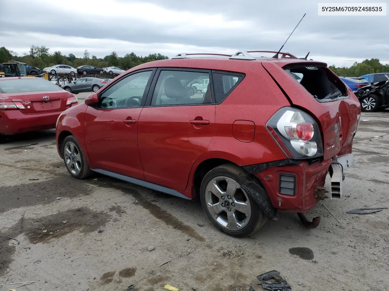 2009 Pontiac Vibe VIN: 5Y2SM67059Z458535 Lot: 72076374