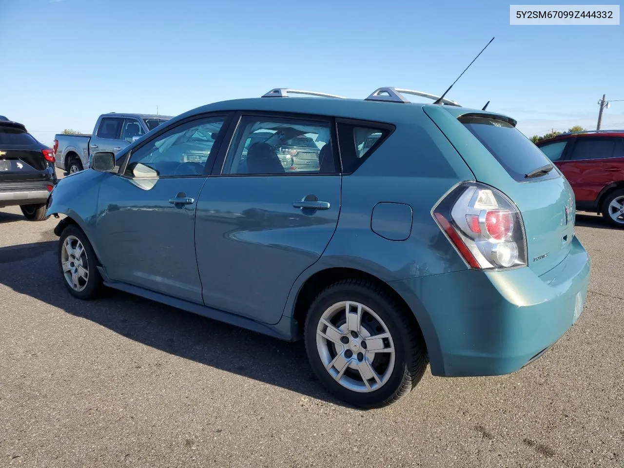 2009 Pontiac Vibe VIN: 5Y2SM67099Z444332 Lot: 72254534