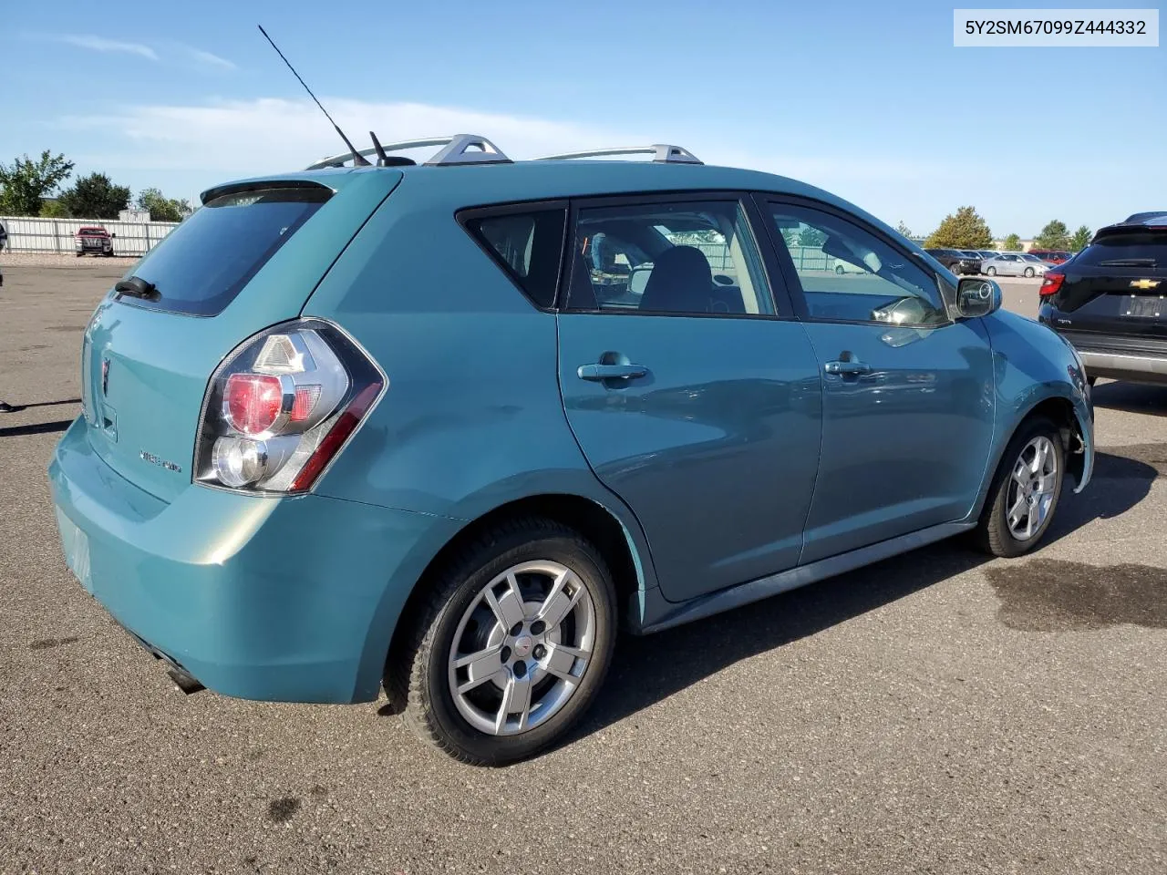 2009 Pontiac Vibe VIN: 5Y2SM67099Z444332 Lot: 72254534