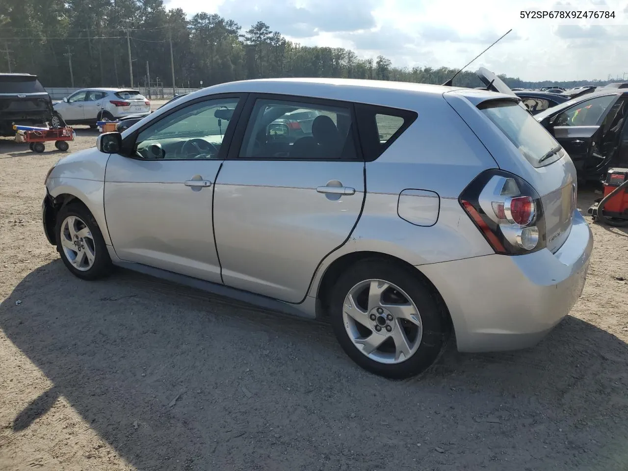 2009 Pontiac Vibe VIN: 5Y2SP678X9Z476784 Lot: 72847554