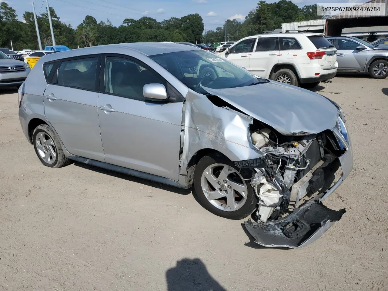 2009 Pontiac Vibe VIN: 5Y2SP678X9Z476784 Lot: 72847554