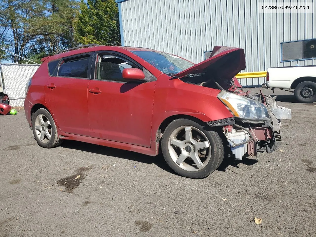 2009 Pontiac Vibe Gt VIN: 5Y2SR67099Z462251 Lot: 72962474