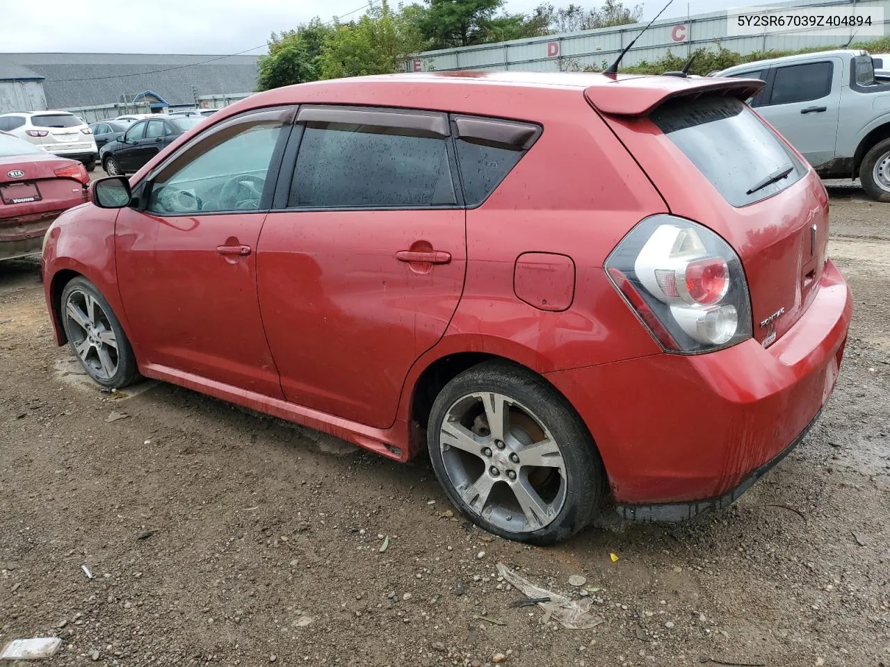 2009 Pontiac Vibe Gt VIN: 5Y2SR67039Z404894 Lot: 73347744