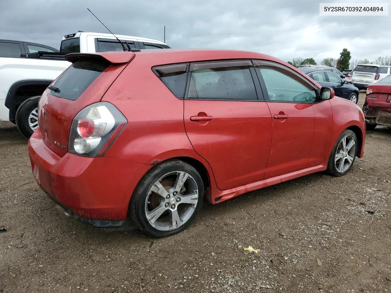 2009 Pontiac Vibe Gt VIN: 5Y2SR67039Z404894 Lot: 73347744