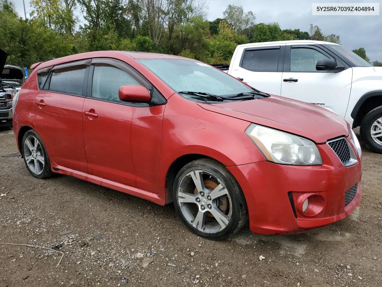 2009 Pontiac Vibe Gt VIN: 5Y2SR67039Z404894 Lot: 73347744