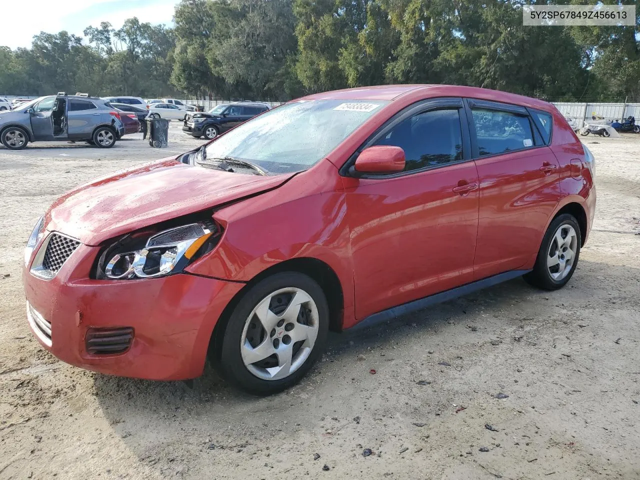 2009 Pontiac Vibe VIN: 5Y2SP67849Z456613 Lot: 73483834