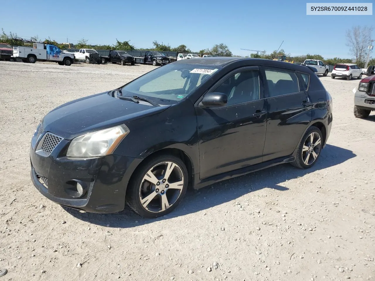 2009 Pontiac Vibe Gt VIN: 5Y2SR67009Z441028 Lot: 73717854