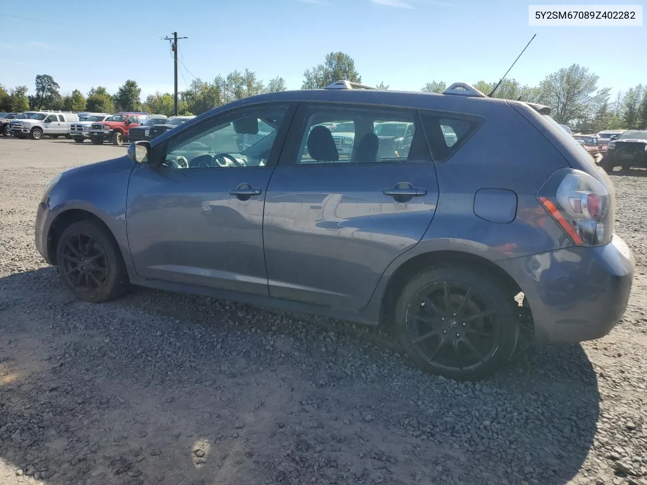 2009 Pontiac Vibe VIN: 5Y2SM67089Z402282 Lot: 73973264