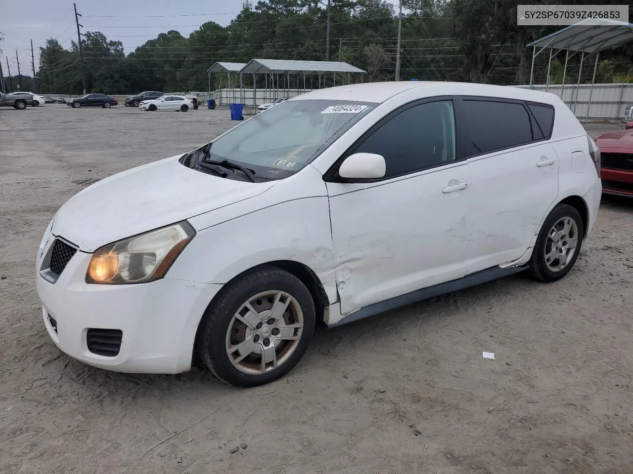 2009 Pontiac Vibe VIN: 5Y2SP67039Z426853 Lot: 74064324