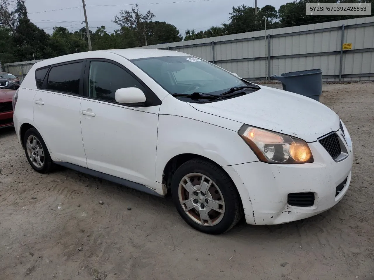 2009 Pontiac Vibe VIN: 5Y2SP67039Z426853 Lot: 74064324