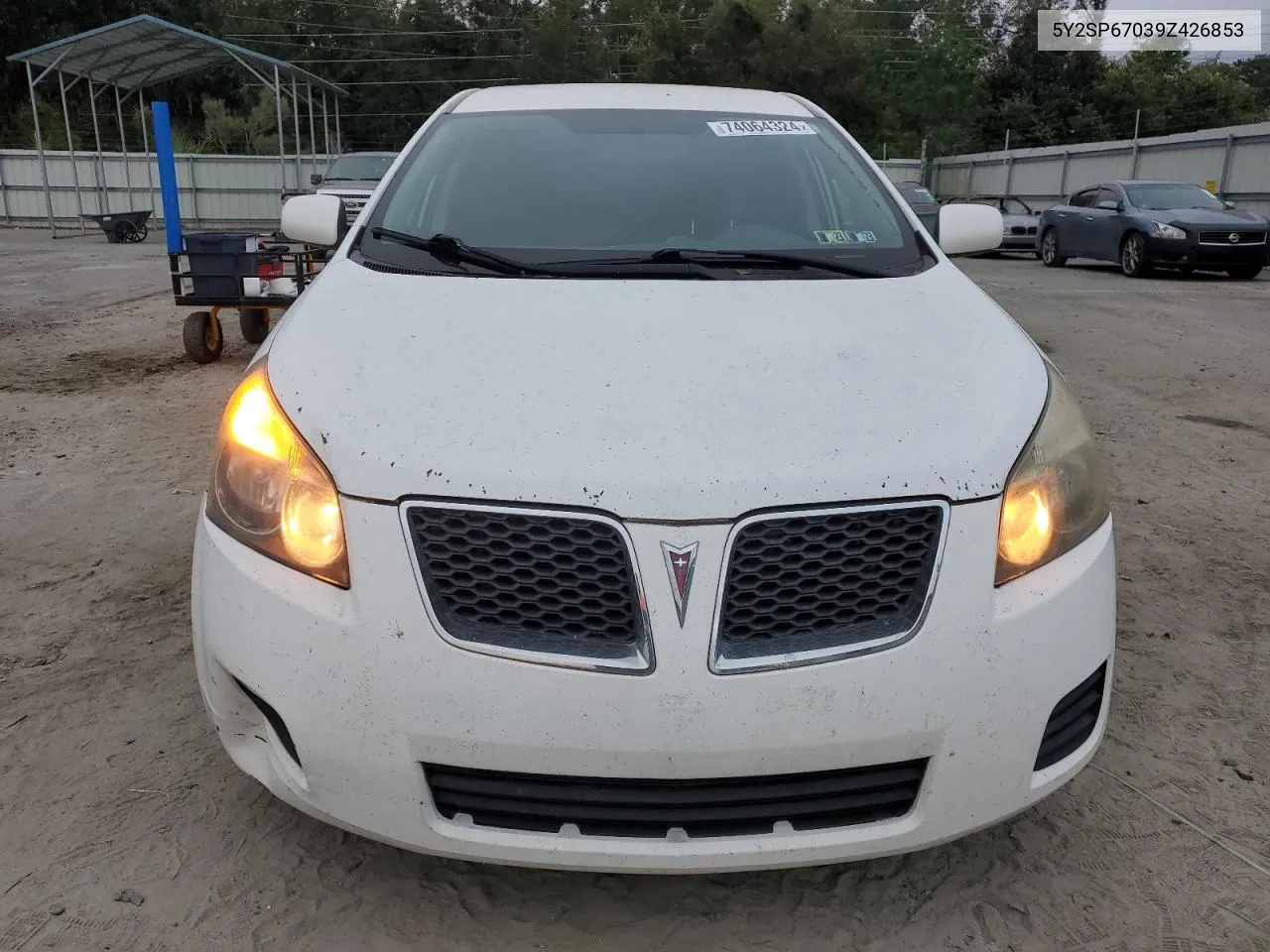 2009 Pontiac Vibe VIN: 5Y2SP67039Z426853 Lot: 74064324