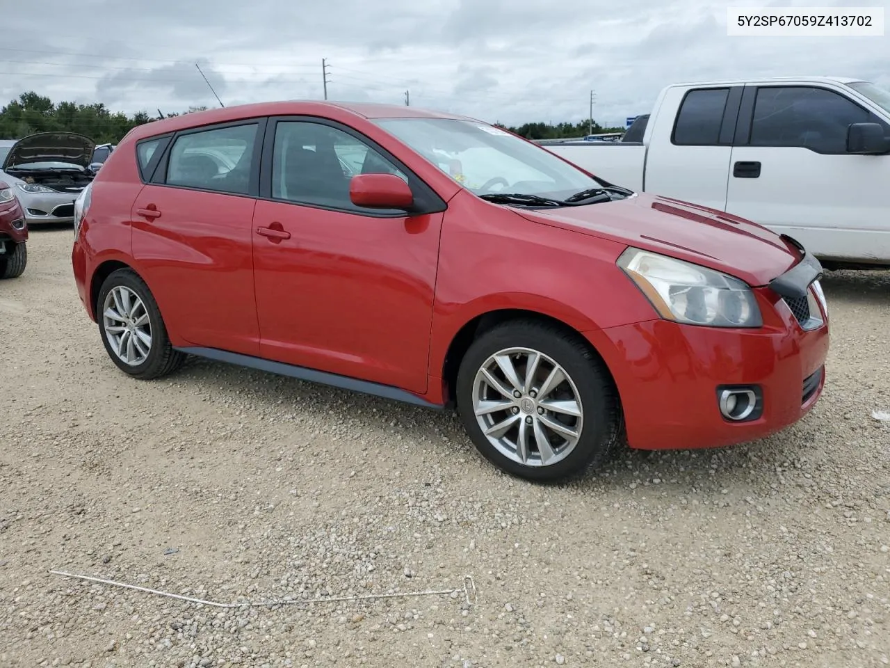 2009 Pontiac Vibe VIN: 5Y2SP67059Z413702 Lot: 74377854