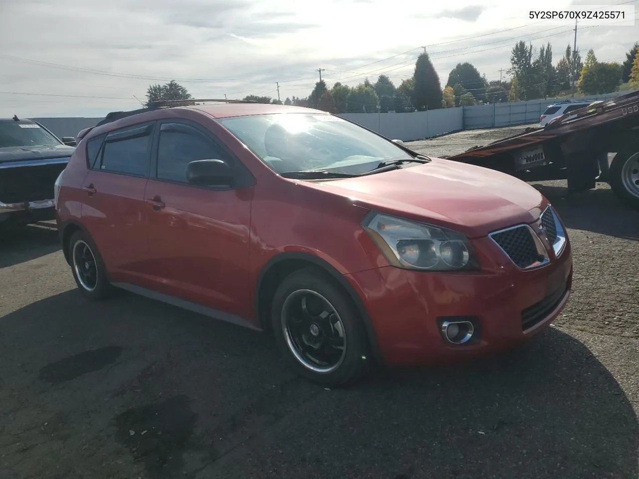 2009 Pontiac Vibe VIN: 5Y2SP670X9Z425571 Lot: 74628534