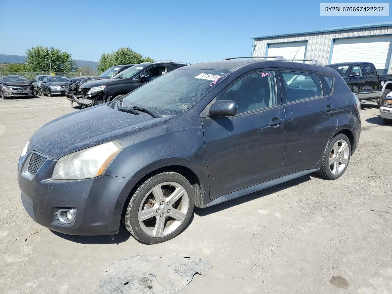 2009 Pontiac Vibe VIN: 5Y2SL67069Z422257 Lot: 74719784