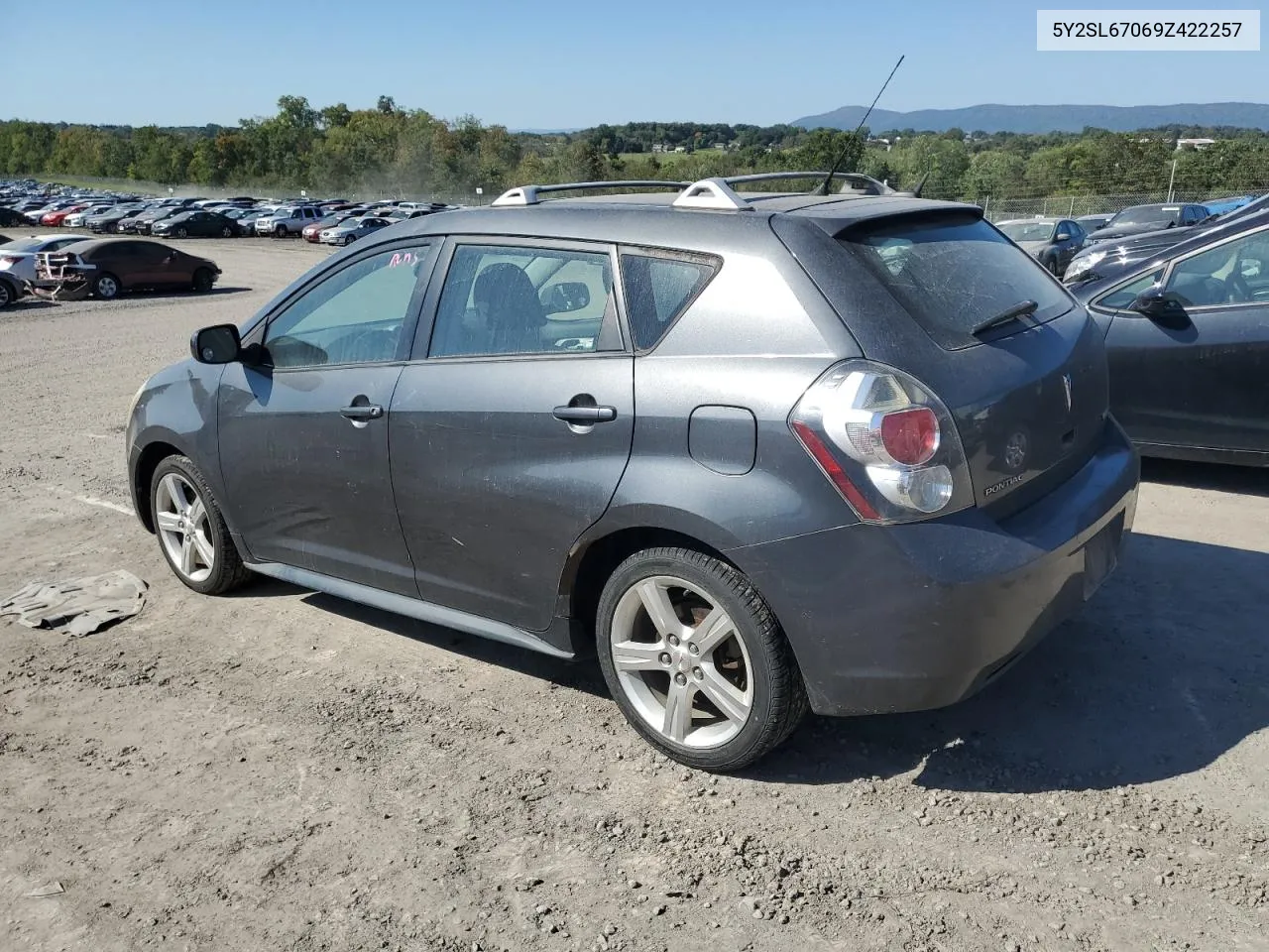 2009 Pontiac Vibe VIN: 5Y2SL67069Z422257 Lot: 74719784