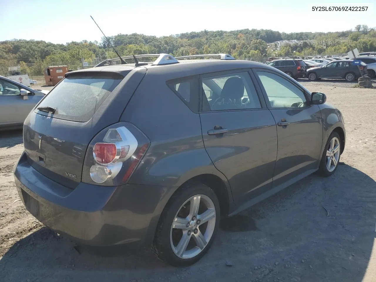 2009 Pontiac Vibe VIN: 5Y2SL67069Z422257 Lot: 74719784