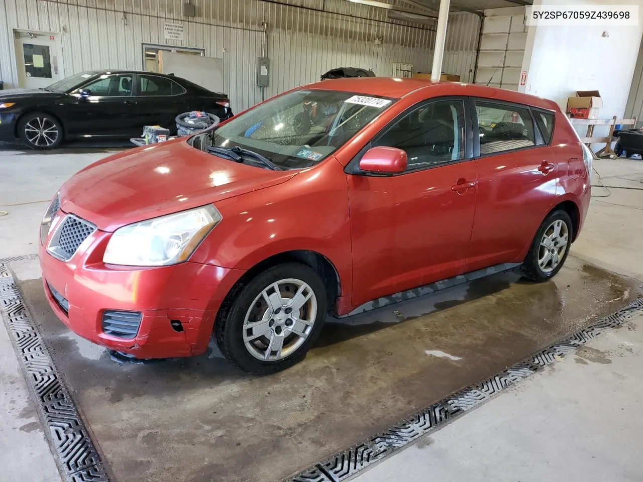 2009 Pontiac Vibe VIN: 5Y2SP67059Z439698 Lot: 75320774